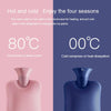 Large Explosion-proof Water-injected PVC Warm Water Bag, Spec: 1000ml (Bean Green)