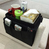 SF001 Oxford Cloth Sofa Armrest Hang Bag Household Storage Bag(Coffee)