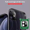 For iPhone 12 Silk Screen Luminous Ring Back Camera Lens Film