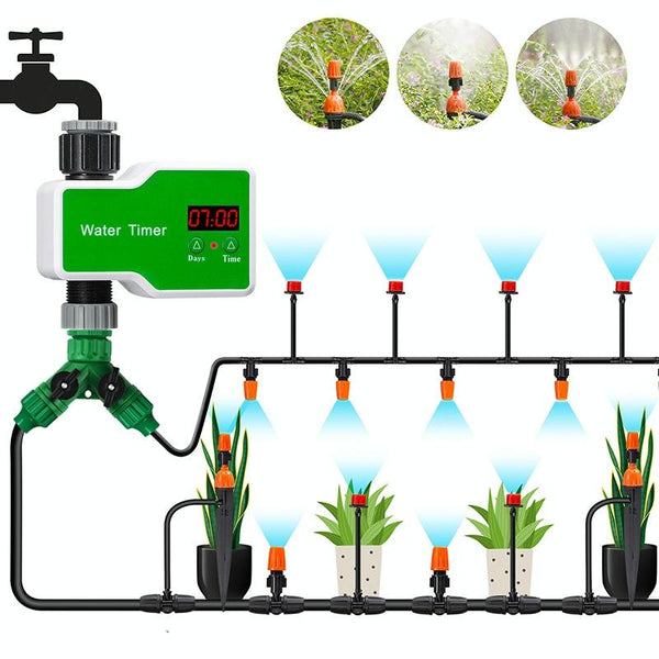 Irrigation System Intelligent Controller Automatic Timed Watering Device, Specification: 1 Water Outlet