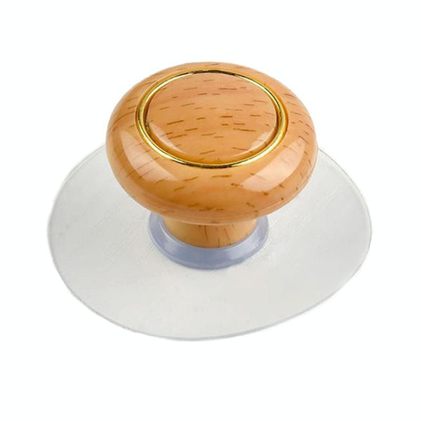 Hole-free Wardrobe Handles Drawer Glass Door Adhesive Household Round Handle, Spec: H