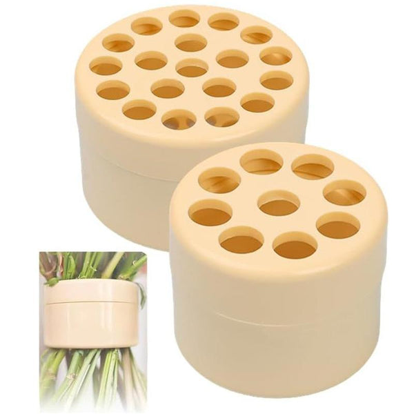 Spiral Ikebana Stem Holder for Vases DIY Bouquet Twister Flower Arrangement Holder, Size: Large(Transparent)