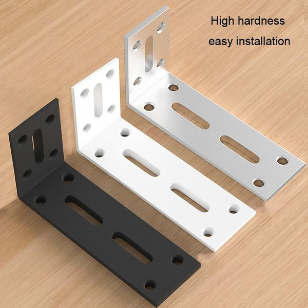 Thickened Angle Code Right Angle Hanging Cabinet Partition, Style: Small White