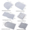 Epoxy Resin Mold Gypsum Candle Stand Arch Storage Tray Silicone Mold, Spec: Wave Large