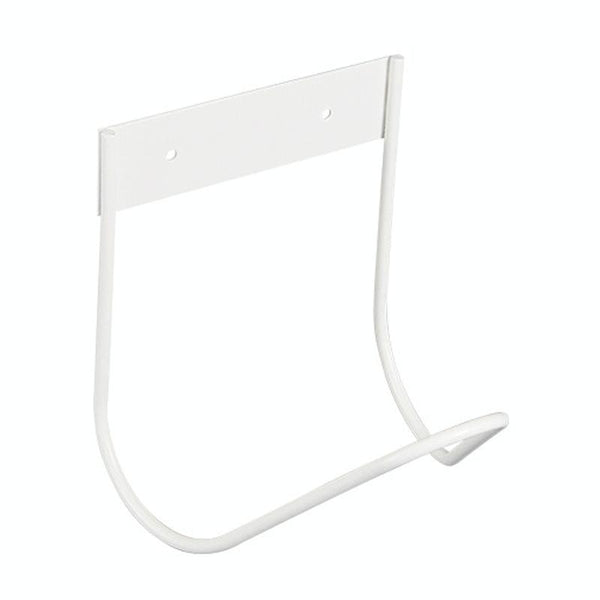 Stainless Steel Hose Storage Holder Garden Home Car Wash Faucet Hose Storage Hook, Model: Wall-mounted (White)