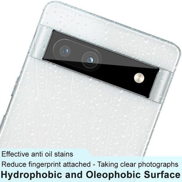 For Google Pixel 7a imak High Definition Integrated Glass Lens Film Black Version