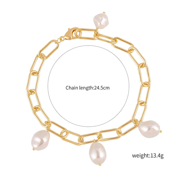 S2003-17 Bohemian Style Female Pearl Bracelet