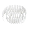 90cm Miniature Wooden Fence DIY Fairy Garden Mini Landscape Ornament(White)