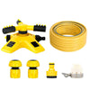 360 Degrees Rotating Watering Device, Style: With 4 PCS 6-point Connector and 10m 6-point Tube