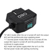 H507 Driving Recorder OBD Step-down Line Car ACC Three-Core Power Cord 12/24V To 5V 3A Low Pressure Protection Line, Specification: Micro Right Elbow