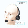 VT200 Single Ear Telephone Headset Operator Headset With Mic,Spec: 3.5mm Double Plug PC Head