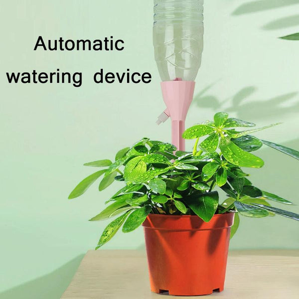 10pcs Household Potted Plant Drip Irrigation Adjustable Automatic Watering Device(Green)