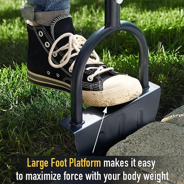 Outdoor Patio Manual Edging Shovel Household Gardening Lawn Edging Tool, Style: Saw Tooth Edge