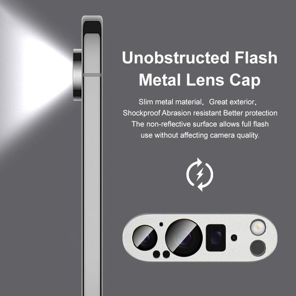 For Google Pixel 9 Pro IMAK Metal Armor Premium Camera Protector Film(Silver)