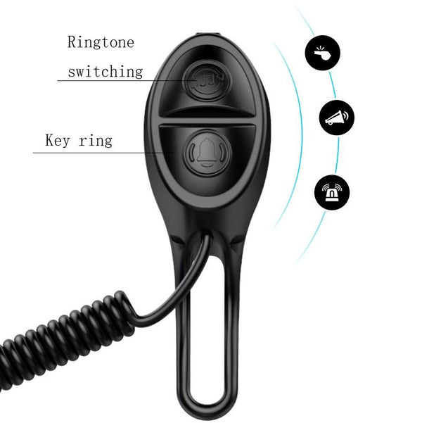 Twooc T-002 120dB Bicycle Scooter Accessories Equipped Electric Bell USB Charging Horn(Blue)