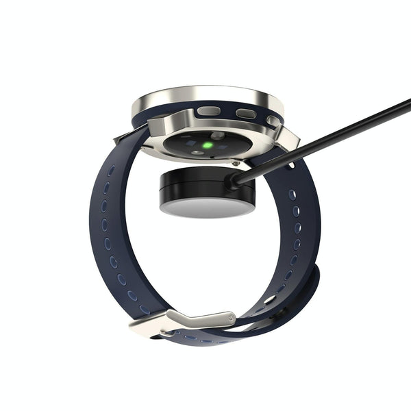 For Suunto 9 Peak 38mm Smart Watch Magnetic Charging Cable, Length: 1m(Black)