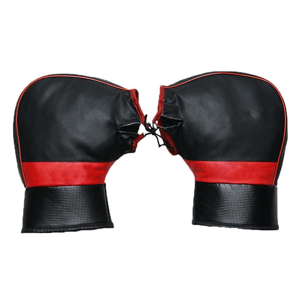 1 Pair Motorcycle Water & Wind Resistant Winter Warm Ski Riding Gloves