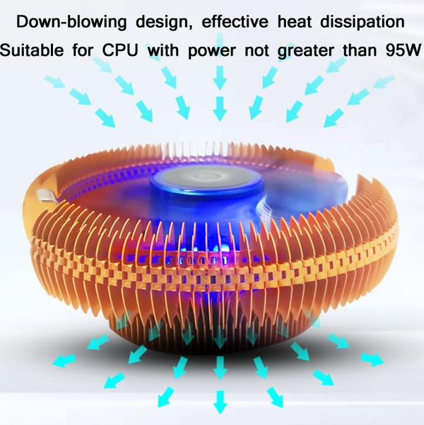 COOL STORM L32 Computer CPU Cooling Fan For AMD/Intel(Without Light)
