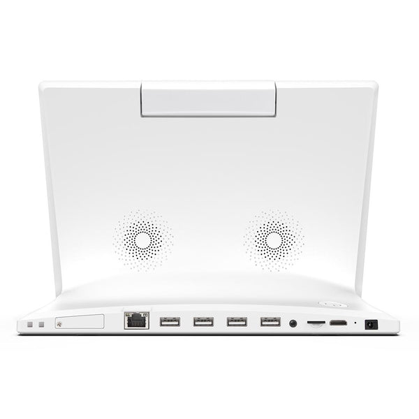 HSD1022T Touch Screen All in One PC with Holder,  10.1 inch, 2GB+16GB, Android 8.1 RK3288 Cortex A17 Quad Core Up to 1.8GHz, Support Bluetooth & WiFi & RJ45 & TF Card(32GB Max) & HDMI(White)