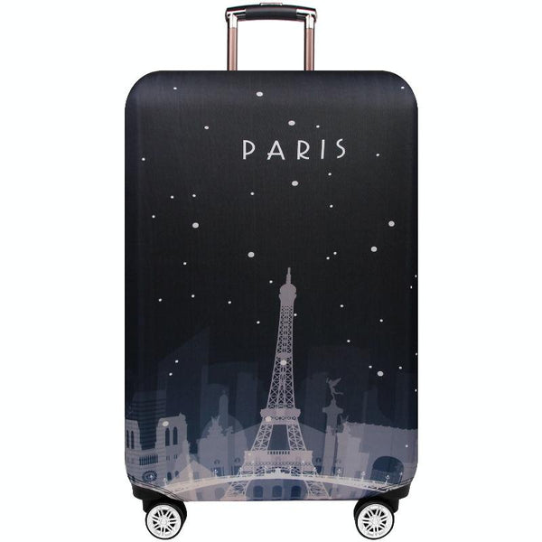Luggage Thickening Wear-resistant Elastic Anti-dust Protection Cover, Size: S(Dream Paris)