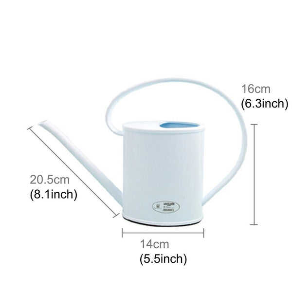 Watering Pot PP Gardening Supplies Watering Can Long Mouth Watering Irrigation Tools Portable Flower Pots, Capacity: 1.3L, Random Color Delivery