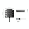 ORICO UTS1 USB 3.0 2.5-inch SATA HDD Adapter with 12V 2A Power Adapter, Cable Length:0.5m(US Plug)