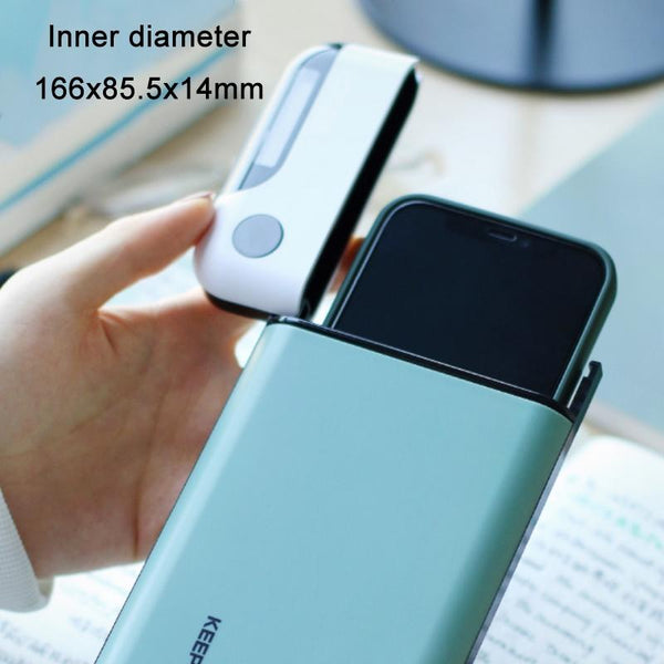 Self-Discipline Phone Timer Lock Box Can Receive Phone Calls, Color: Blue Without Backlight