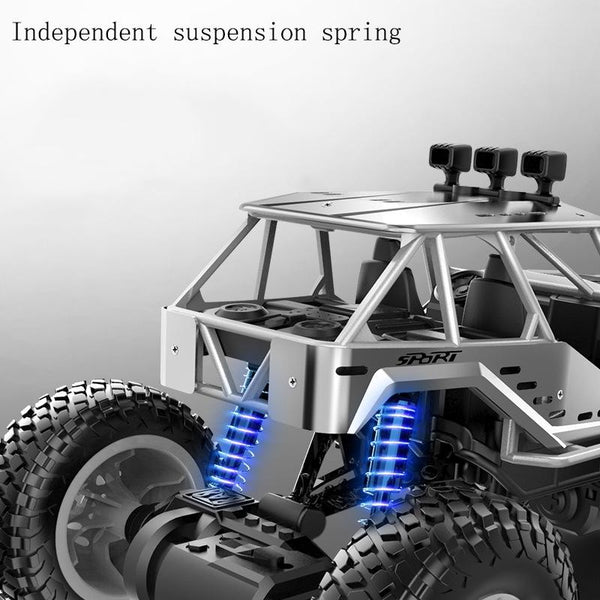 JZRC Alloy Remote Control Off-Road Vehicle Charging Remote Control Car Toy For Children Large Alloy Black
