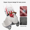 Universal Stroller Sleeping Bag Windproof Footmuff Non-Slip Warm Bunting Bag, Style: Letters Map