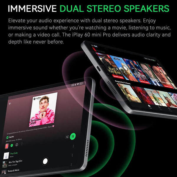 ALLDOCUBE iPlay 60 Mini Pro 4G LTE Tablet, 8GB+128GB, 8.4 inch Android 14 MTK Helio G99 Octa Core(Grey)