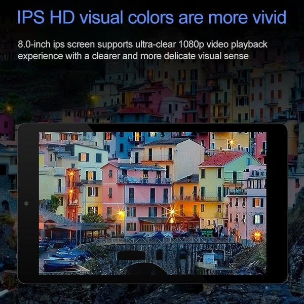 HSD8001 8 inch Tablet PC, 4GB+128GB, Windows 10, Intel Atom Z8300 Quad Core, Support Bluetooth & WiFi(Black)