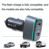 GC-17 83W High-power Car Charger 2 In 1 Cigarette Lighter