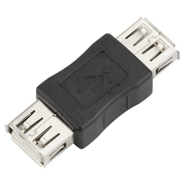 3pcs USB Double Female Straight-through Head USB Double Female Interface
