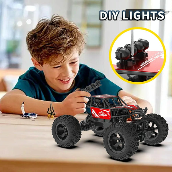 JJR/C Q145 Conqueror Alloy Climbing Remote Control Car(Red)