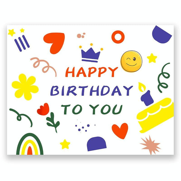 Birthday Party Background Cloth Decoration Shooting Cloth, Size: 90x70cm(Crown Smile Face)