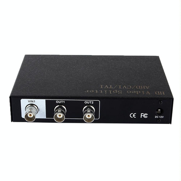 AHD/CVI/TVI Video Splitter 1 In 2 Out - 300MHz - 400m