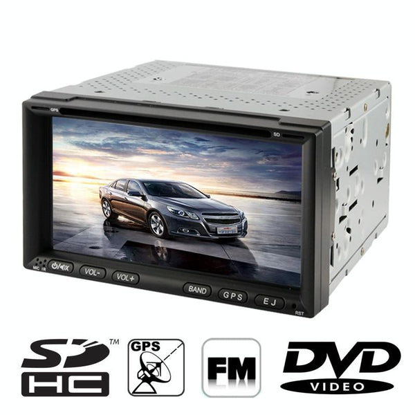 6.95 inch High Definition Digital TFT Display Touch Screen Car MP4 / DVD Player with Remote Controller, Support GPS / Bluetooth / TV System / USB / SD Card / Aux In (ZY-6911)