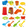 Outdoor Sandy Beach Table Toys Set for Kids(Tree and Round Table)