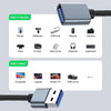 JUNSUNMAY 2A USB 3.0 Male to Female Extension Cord High Speed Charging Data Cable, Length:0.3m
