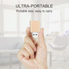 Aluminum Shell 3.5mm Jack External USB Sound Card HIFI Magic Voice 7.1 Channel Adapter Free Drive for Computer, Desktop, Speakers, Headset, Microphone(Gold)