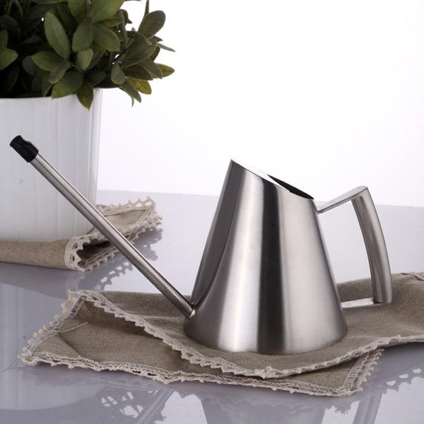 Household Gardening Stainless Steel Long Spout Watering Pot, Size: 400ML