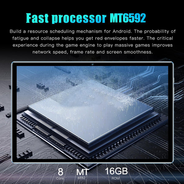 X11 3G Phone Call Tablet PC, 10.1 inch, 2GB+16GB, Android 7.0 MT6592 Octa Core, Support Dual SIM, WiFi, BT, GPS (Grey)