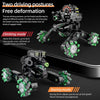 DM-578 Four-wheel Battle Side Spray Remote Control Car, Specification:Single Control Soft Bomb(Blue)