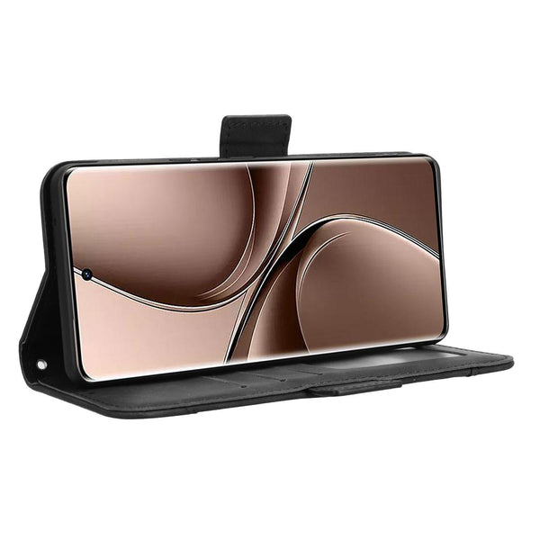 For vivo V40e 5G / iQOO Z9S 5G Skin Feel Calf Texture Card Slots Leather Phone Case(Black)