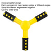 360 Degrees Rotating Watering Device, Style: With 4 PCS 4-point Connector
