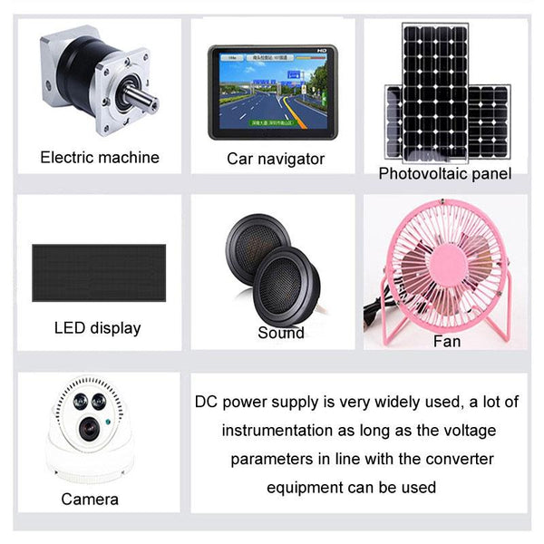Fulree 12V To 3.3V 2.5A Vehicle Power Supply DC Ultra Thin Step-Down Power Converter