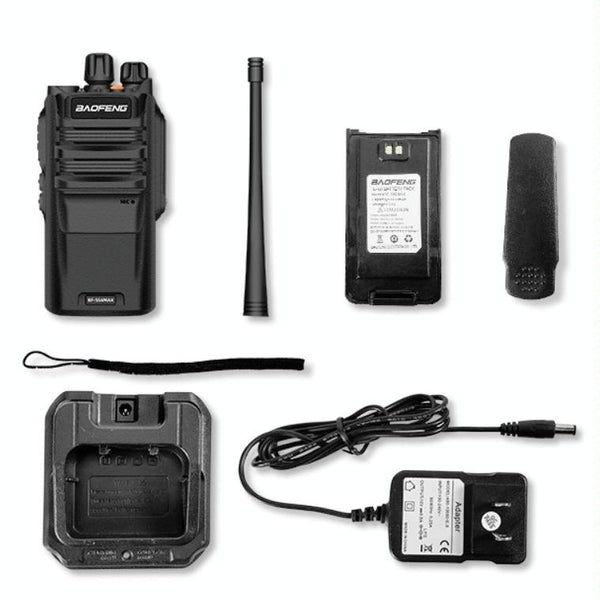 Baofeng BF-S56MAX High-power Waterproof Handheld Communication Device Walkie-talkie, Plug Specifications:EU Plug