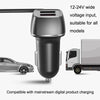 One For Four Car Charger QC3.0 Fast Charge 4USB Car Front And Rear Seat Car Charger, Style: Standard Edition