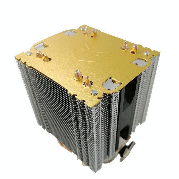 COOL STORM CT-4U-9cm Heat Pipe Dual-Tower CPU Radiator Copper Pipe 9 Cm Fan For Intel/AMD Platform Specification Aurora Single Fan 4 Line