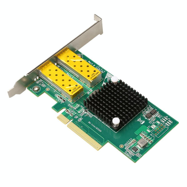 XXA037 Intel 82599 Dual SFP Port  PCI Express FCoE PCIe x8 10 Gigabit Ethernet Network Optical LAN Card Adapter